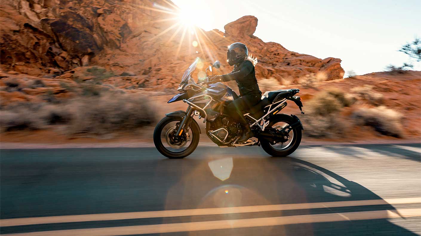 Triumph tiger top 1200 shaft drive
